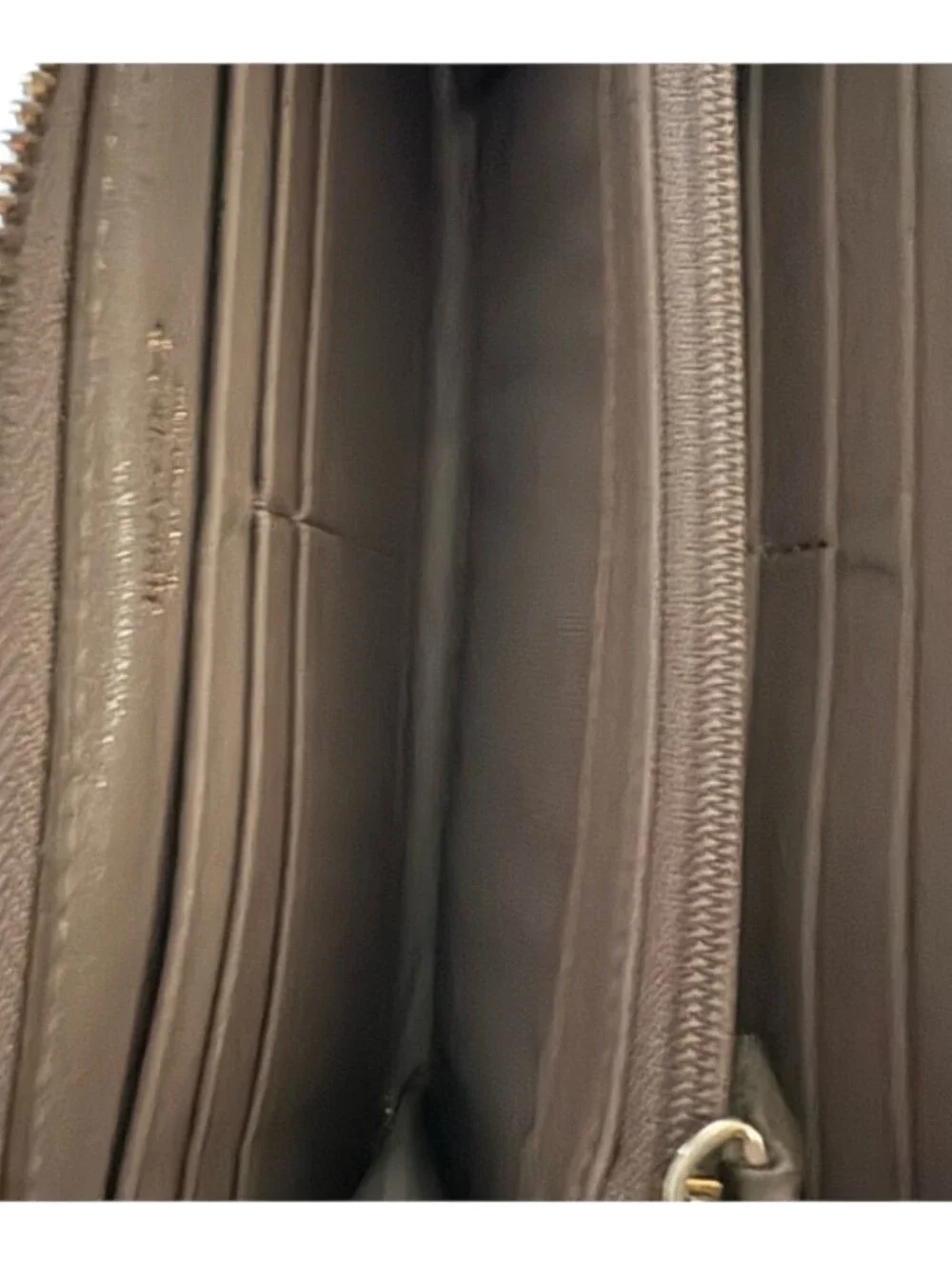 Jimmy Choo Filipa Metallic Silver/Grey Star-Studded Zip Wallet With Original COA - Picture 11 of 12